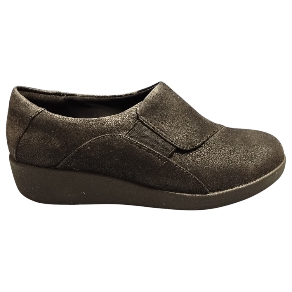 Easy Spirit E360 Eskelt Comfort Shoes Womens Size 7.5M Black Low Top Slip On